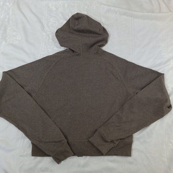 Soffe Brown Youth Classic Hoodied Pull Over Sweatshirt LIght Weight Size Med New - Picture 8 of 9